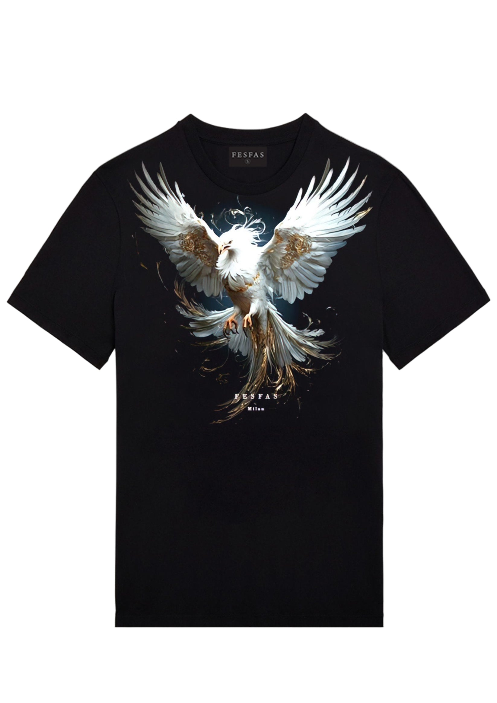 FesFas eagle-print | Áo Thun | Nam | Màu Đen
