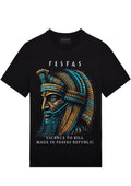 FesFas egypt-print | Áo Thun | Nam | Màu Đen