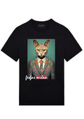 FesFas cat-print | Áo Thun | Nam | Màu Đen