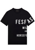 FesFas graphic-print | Áo Thun | Nam | Màu Đen