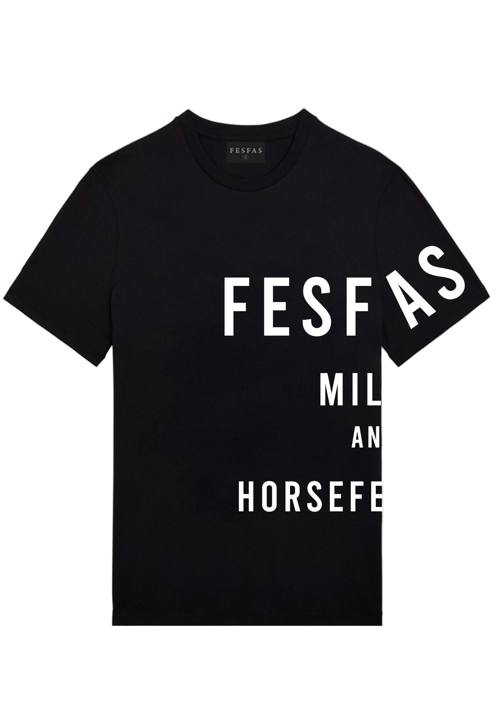 FesFas graphic-print | Áo Thun | Nam | Màu Đen