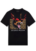 FesFas dog-print | Áo Thun | Nam | Màu Đen