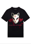 FesFas Kitsune-print | Áo Thun | Nam | Màu Đen