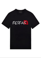 FesFas Logo-print | Áo Thun | Nam | Màu Đen
