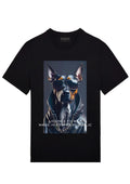 FesFas Doberman-print | Áo Thun | Nam | Màu Đen