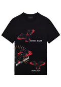 FesFas Bird-print | Áo Thun | Nam | Màu Đen