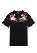 FesFas Floral-print | Áo Thun | Nam | Màu Đen