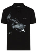 FesFas Doberman-print | Áo Polo | Nam | Màu Đen
