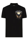FesFas Eagle-print | Áo Polo | Nam | Màu Đen