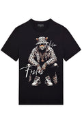 FesFas swag leopard-print | Áo Thun | Nam | Màu Đen
