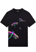 FesFas dragonfly-print | Áo Thun | Nam | Màu Đen