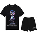 FesFas hiphop boy-print | Bộ T-Shirt | Nam | Màu Đen