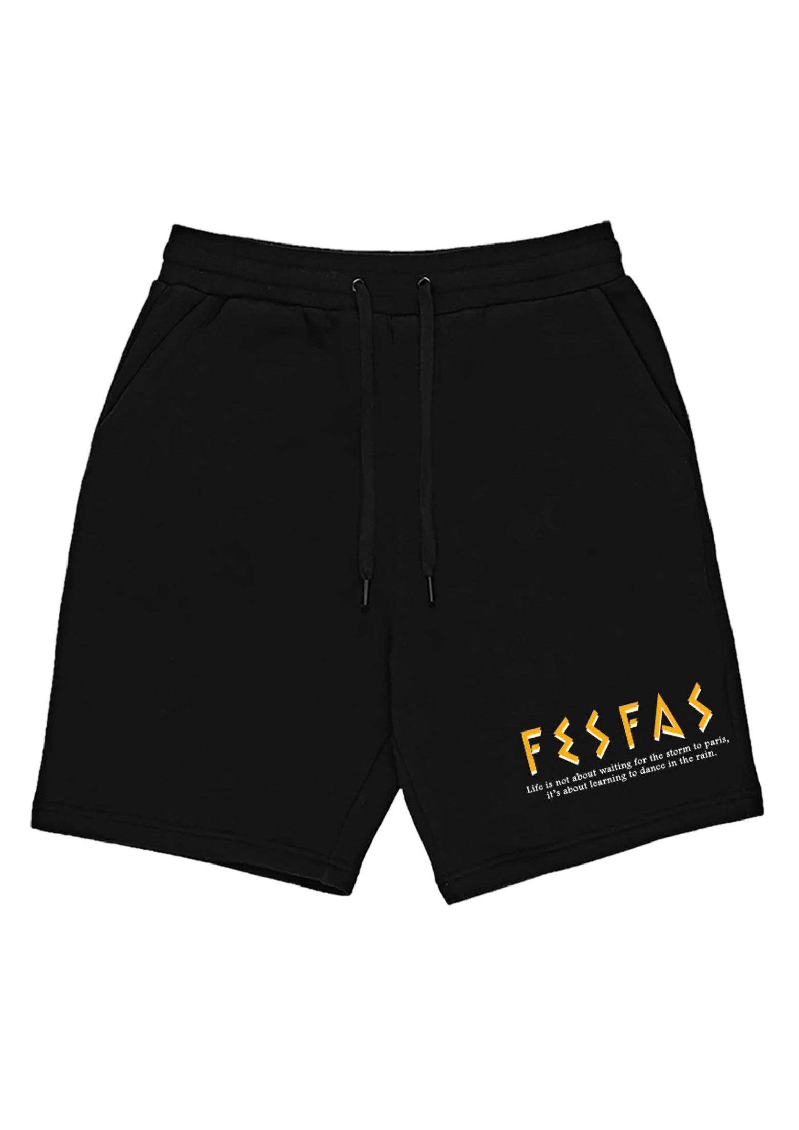 FesFas Drawstring Shorts | Men | Black