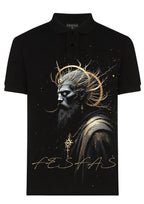 FesFas Egyptian-print | Áo Polo | Nam | Màu Đen