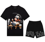 FesFas boy-print | Áo Thun | Nam | Màu Đen