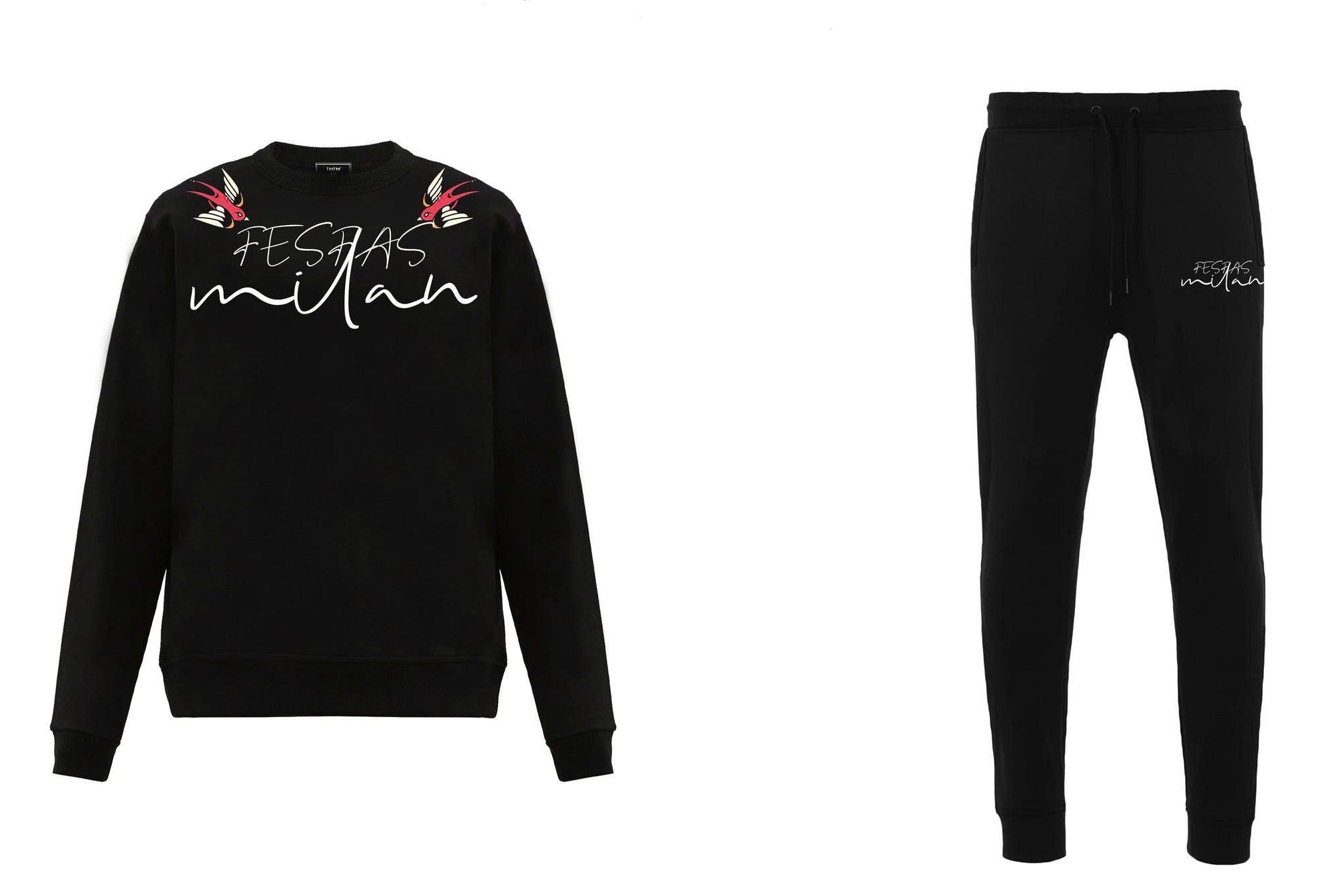 FesFas Drawstring Joggers | Men | Black