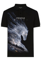 FesFas light horse-print | Áo Polo | Nam | Màu Đen