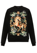 FesFas horse-print Sweatshirt | Black | Men