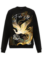 FesFas phoenix-print Sweatshirt | Black | Men