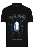 FesFas night horse-print | Áo Polo | Nam | Màu Đen