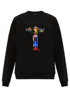 FesFas graphic-print Sweatshirt | Black | Men