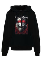 FesFas horse-print Hoodie | Black | Men