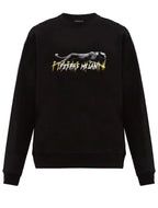 FesFas panther-print Sweatshirt | Black | Men