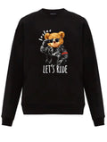 FesFas bear-print Sweatshirt | Black | Men