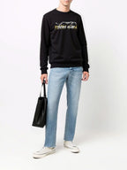 FesFas panther-print Sweatshirt | Black | Men