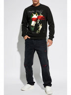 FesFas horse-print Sweatshirt | Black | Men