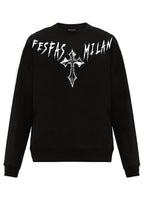 FesFas graphic-print Sweatshirt | Black | Men