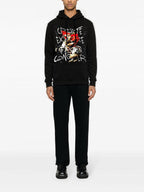 FesFas Napoleon-print Hoodie | Black | Men
