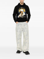FesFas Maria-print Hoodie | Black | Men
