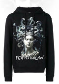 FesFas Medusa-print Hoodie | Black | Men