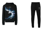 FesFas eagle-print Hoodie Set | Black | Men