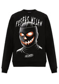FesFas mask-print Sweatshirt | Black | Men