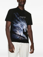 FesFas light horse-print | Áo Polo | Nam | Màu Đen