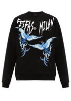 FesFas phoenix-print Sweatshirt | Black | Men