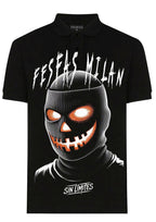 FesFas pumpkin mask-print | Áo Polo | Nam | Màu Đen