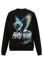 FesFas pegasus-print Sweatshirt | Black | Men