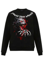FesFas hyena-print Sweatshirt | Black | Men