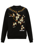 FesFas flowers-print Sweatshirt | Black | Men