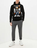 FesFas cartoon-print Hoodie | Black | Men