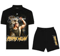 FesFas combatant-print | Bộ Polo | Nam | Màu Đen