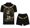 FesFas angel-print | Bộ Polo | Nam | Màu Đen